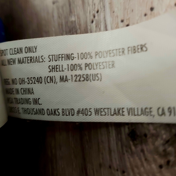 Moosh-Moosh Squared Orion Stars Blue Soft Plush Buddies Stuffed Animal Pillow - Picture 7 of 9